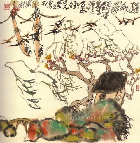 li huasheng sketch on a summer day 1981 traditional China Oil Paintings
